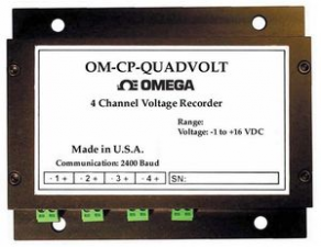Voltage data-logger - 16 bit | OM-CP-QUADVOLT