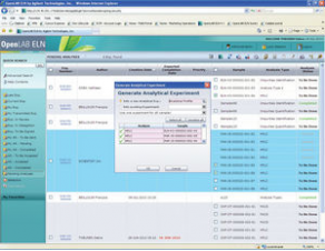 Data management  software - ELN