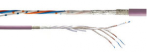 PROFIBUS cable / PVC-sheathed / PUR-sheathed / flexible - CFBUS series 
