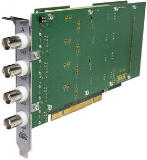 PCI-X data acquisition card / PCI - TPCX-4016-4S, 40 MS/s 14 Bit, 10 MS/s 16 Bit, 4 Channel