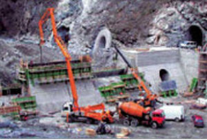 Dam formwork