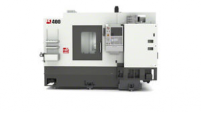 CNC machining center / 3-axis / horizontal / with integrated pallet changer - 508 x 508 x 508 mm | EC-400