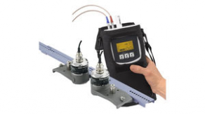 Ultrasonic flow meter / for liquids / clamp-on / portable - DN 15 - 4 000, -40 ... +170 °C | Prosonic Flow 93T