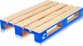 Wooden pallet / euro - 1 200 x 800 x 144 mm