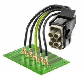 Wire-to-board connector / printed circuit - Han-Fast®