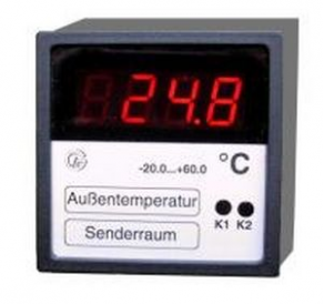 Digital temperature indicator - 72 x 72 mm | AD 72-P