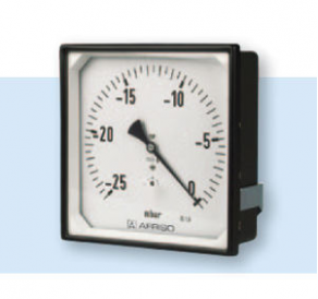 Capsule pressure gauge - 72 x 72 - 144 x 144 mm, max. 1 000 mbar