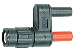 BNC adapter - ø 4 mm, 600 - 1 000 V, 1 A | XM - XF series  