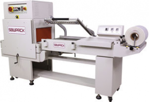 Semi-automatic L-sealer / with shrink tunnel / hot knife / rugged - max. 550 x 450 mm, 800 - 1 200 p/h | FL-T+SM-C series