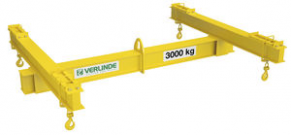 Wide flange spreader beam / variable - 1 000 - 10 000 kg | PAL series