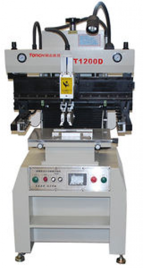 Semi-automatic screen printing machine / high-accuracy - T1200D
