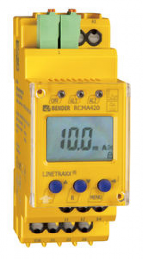 Residual current monitoring system - max. 0.5 A, max. 2 000 Hz | LINETRAXX® RCMA420 series