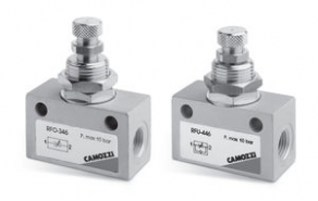 Unidirectional valve / needle / bi-directional / flow-control - ø 1.5 - 7 mm, 1 - 10 bar, M5 - G1/2 | RFU, RFO