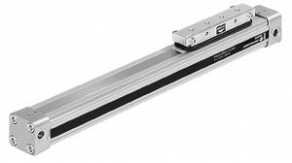 Pneumatic cylinder / rodless / double-acting - ø 16 - 80 mm, max. 8 bar ...