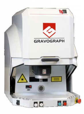 Laser marking machine / diode-pumped Nd:YAG / compact - max. 180 x 180 mm, 12 W | YAG200