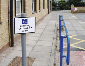 Disabled access handrail