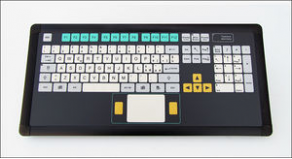 105-key keyboard / with touchpad / recessed - KT-105-I-04