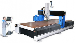 CNC milling machine / 3-axis / vertical / for sheet machining - max. 6100 x 2100 x 500 mm | MECAPLUS