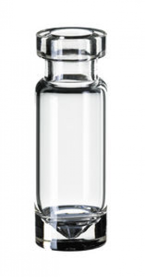 Vial crimp / top clear glass / micro - 1,1 ml, 32 x 11, 6 mm, ND11
