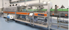 Automatic sleeve wrapping machine / bottle - max. 200 p/min | FENIX