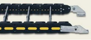 Plastic drag chain / with aluminum stays - 48 mm, 3.5 m/s | SR328B