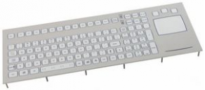 105-key keyboard / steel / with touchpad / short-travel - IP65/IP67 | KSTP105