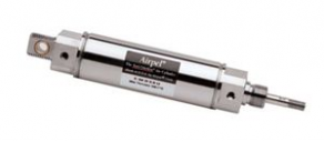 Corrosion-resistant double-acting pneumatic cylinder - 0.2 psi, -55 - 150 °C
