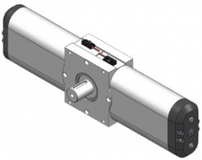 Hydro-pneumatic actuator / rotary - 3000 Ncm, 6 bar, max. 365° | DAD series