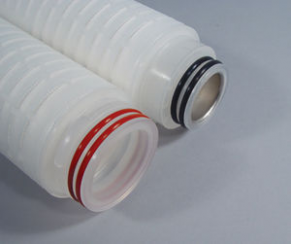 Membrane filter cartridge / for gas / PTFE / for the electronics industry - ETM