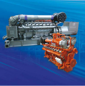 Dual-fuel engine / diesel / biogas - 288 kW | SFD 180