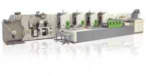 Offset printing machine / flexographic / five color / digital - max. 180 m/min, 370 - 430 mm | M7