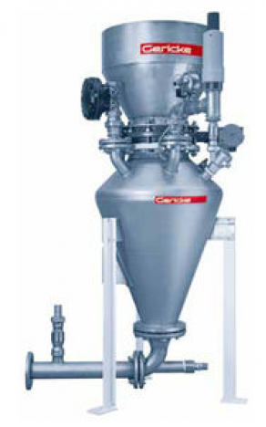 Dense phase pneumatic conveying system - max. 153 m³/h