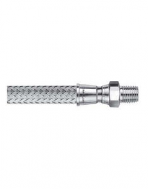 Stainless steel-braided hose - 3/4", 3 100 psig | FM12PM12PM12-12