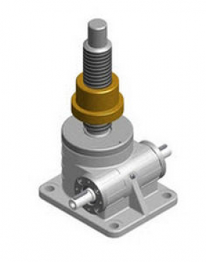 Worm gear screw jack / rotating screw / stainless steel - 3 - 15 t | SHE-S series
