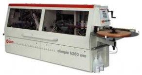 Automatic edge-banding machine with glue applicator - 8 - 60 mm | Olimpic k 260 evo 