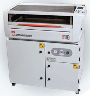 CO2 laser cutting machine / marking machines - 610 x 305 mm, 30 - 55 W | LS100Ex