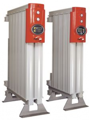 Heatless desiccant compressed air dryer - 5 - 2 000 m³/h