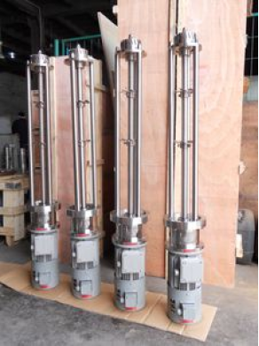 Rotor-stator mixer / high-shear / batch - TRH series