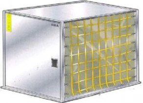 Container for aeronautical industry - 3 175 x 2 438 x 2 438 mm, max. 6 804 kg | AMA