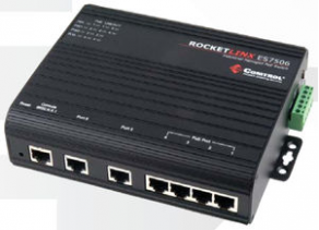 PoE Ethernet switch / managed / industrial - 4 ports, 10/100 MB | ES7506