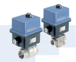Ball valve / electrically operated / 2-channel - DN 10 - 65, max. 100 bar | 8804 series