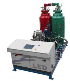 Polyurethane foam injection machine