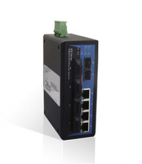 Industrial Ethernet switch / unmanaged / gigabit Ethernet / Ethernet - FCC, CE, RoHs | IES2010-2GS-4F