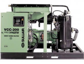 Air compressor / screw / lubricated / stationary - 125 - 350 hp