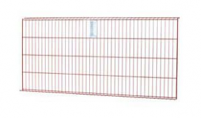 Edge protection barrier / steel mesh - 2 599 x 1 150 mm, EN 13 374 | 3213