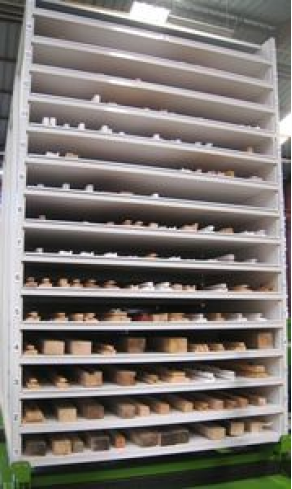 Cut profile automatic storage system