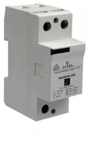 Low-voltage surge arrester / type 1 / type 2 / type 3 - VG technology | Iimp 25 kA | DS250VG series