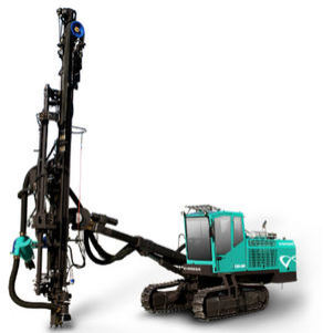 Tophammer drilling rig / blasthole / crawler - ECD45E