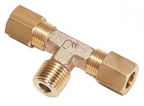 Ring fitting / T / brass - H32-T-CO series