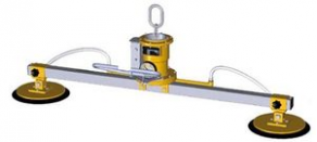 2 pad vacuum lifter for glass sheets - max. 300 kg | U02-2